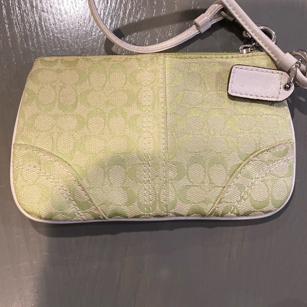 Coach wristlet